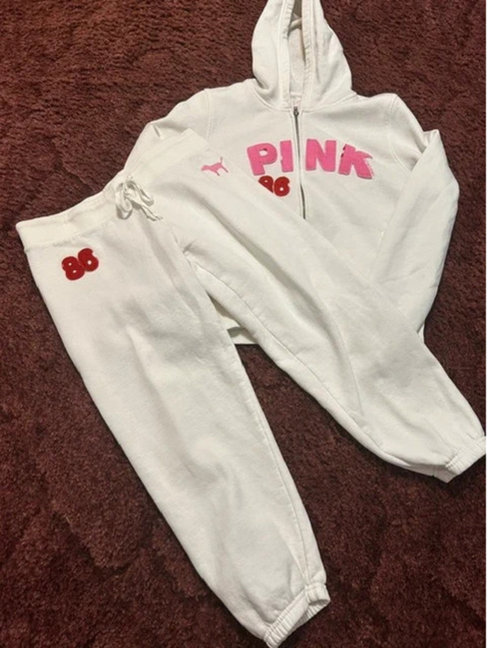 Victorias Secret Pink Vintage capri Set